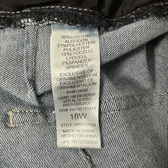 Democracy Ab Solution Skinny Jeans Stretch Womens Size 18 (Fits 36x27) —READ - Picture 11 of 13